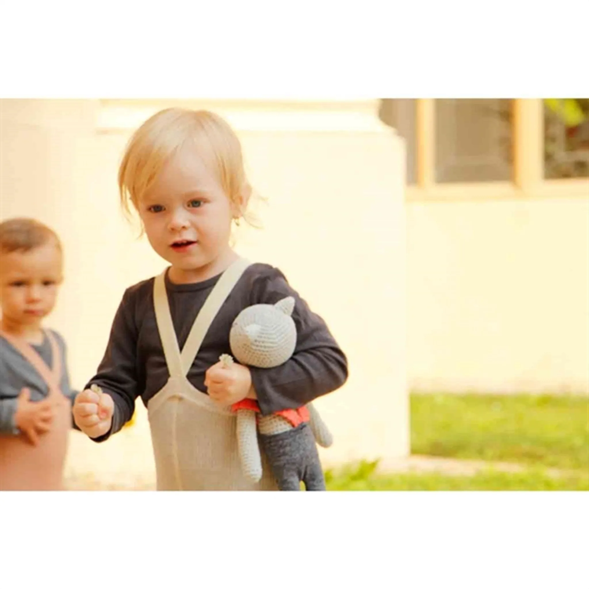 High-waisted hypoallergenic Silly Silas Footed Tights Cream