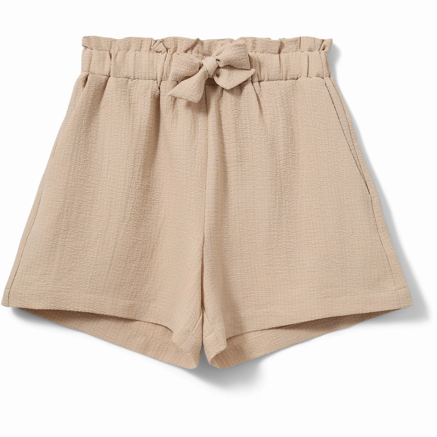 Sofie Schnoor Soft Brown Estrellasy Shorts custom-made dress shorts