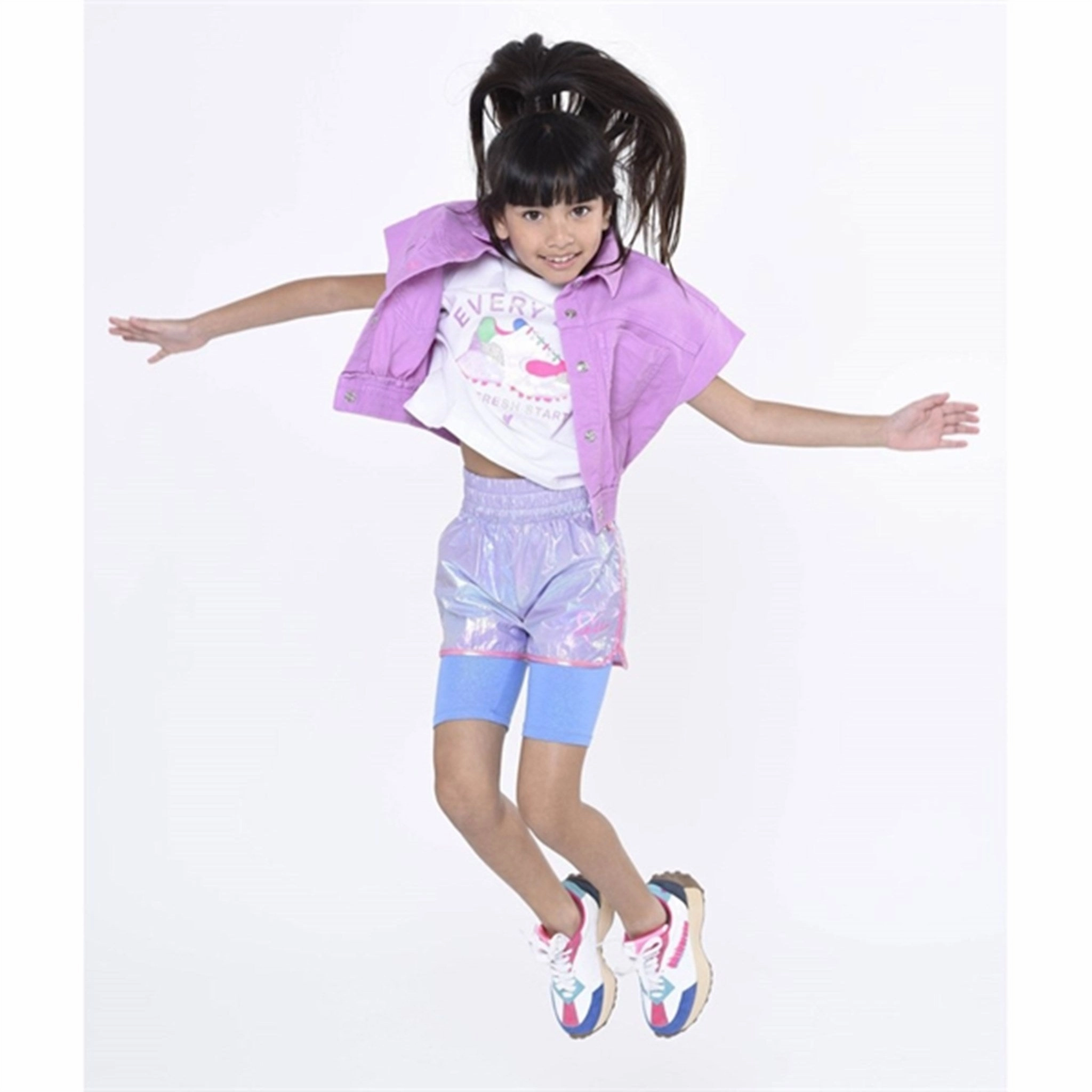 Billieblush Shorts Pale Blue Outdoor Comfort