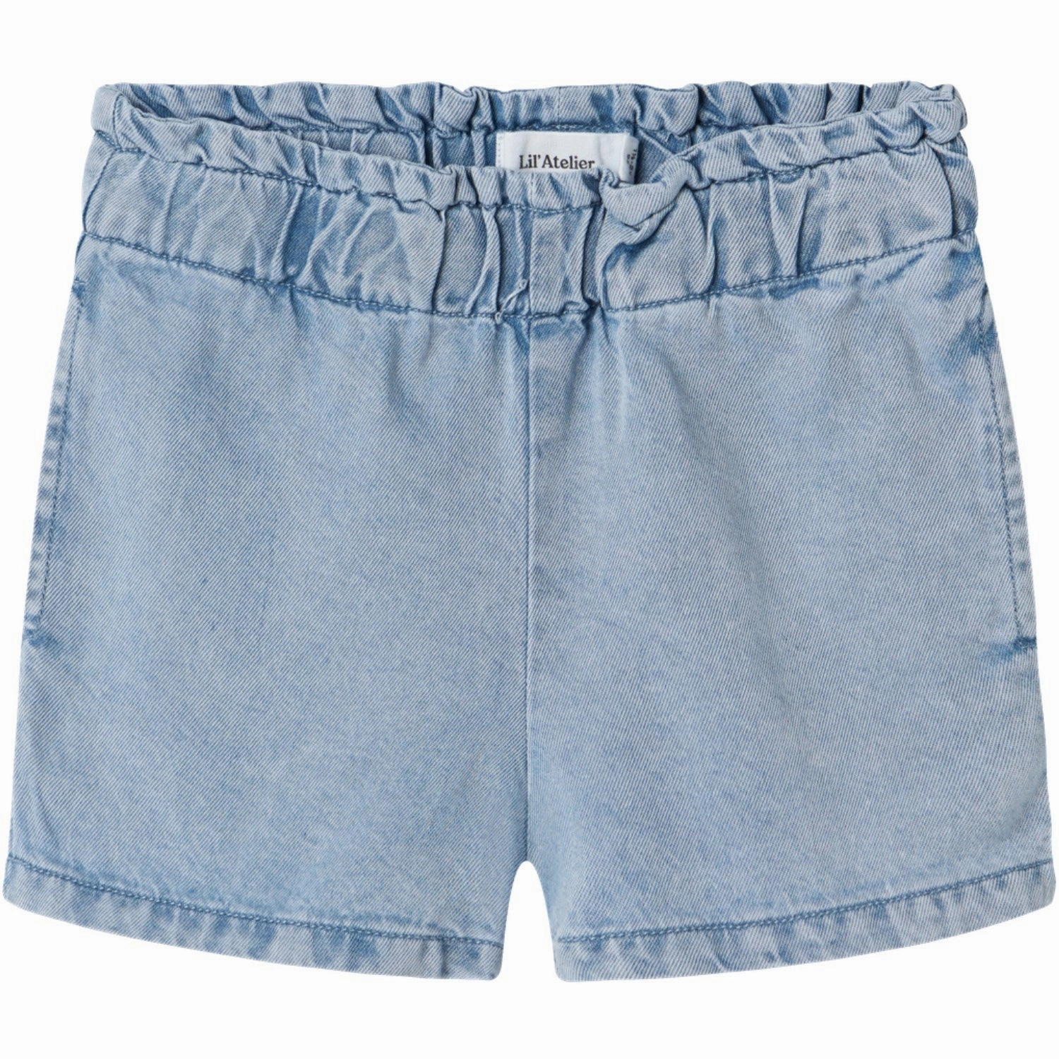 Lil'Atelier Medium Blue Denim Nmfholly Loose Dnm Shorts 2088-Sv H Lil Contemporary Design Glide On Waist System