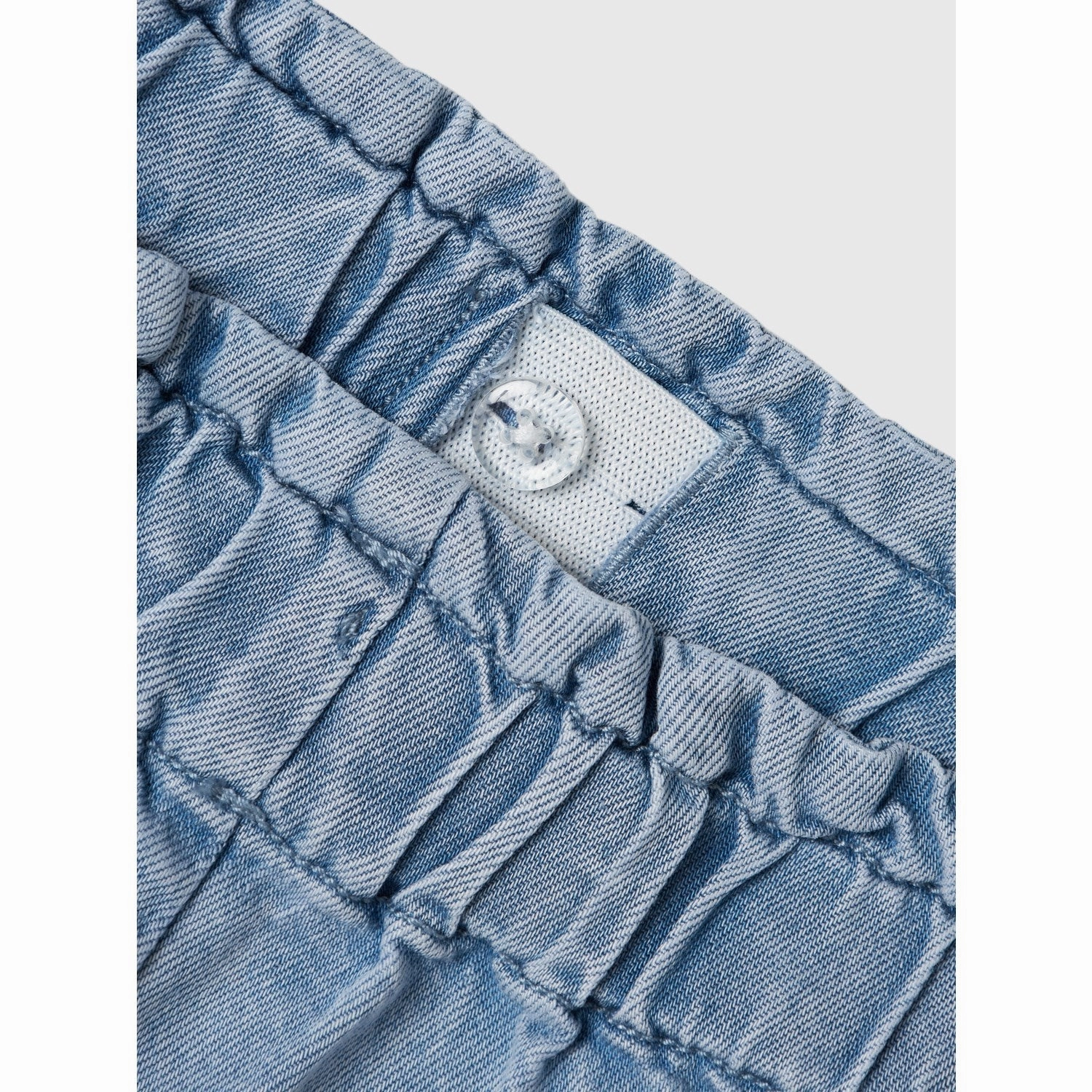 Double Layered Reinforcement Street Chic Lil'Atelier Medium Blue Denim Nmfholly Loose Dnm Shorts 2088-Sv H Lil