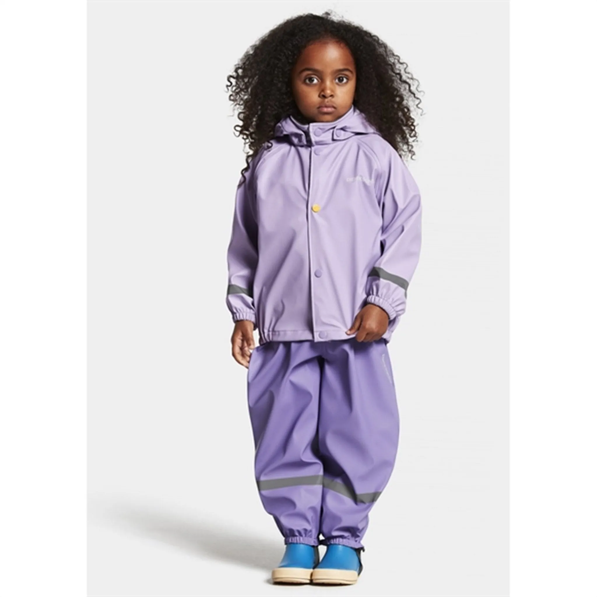 Didriksons Slaskeman Digital Purple Rain Set Walking Outfit