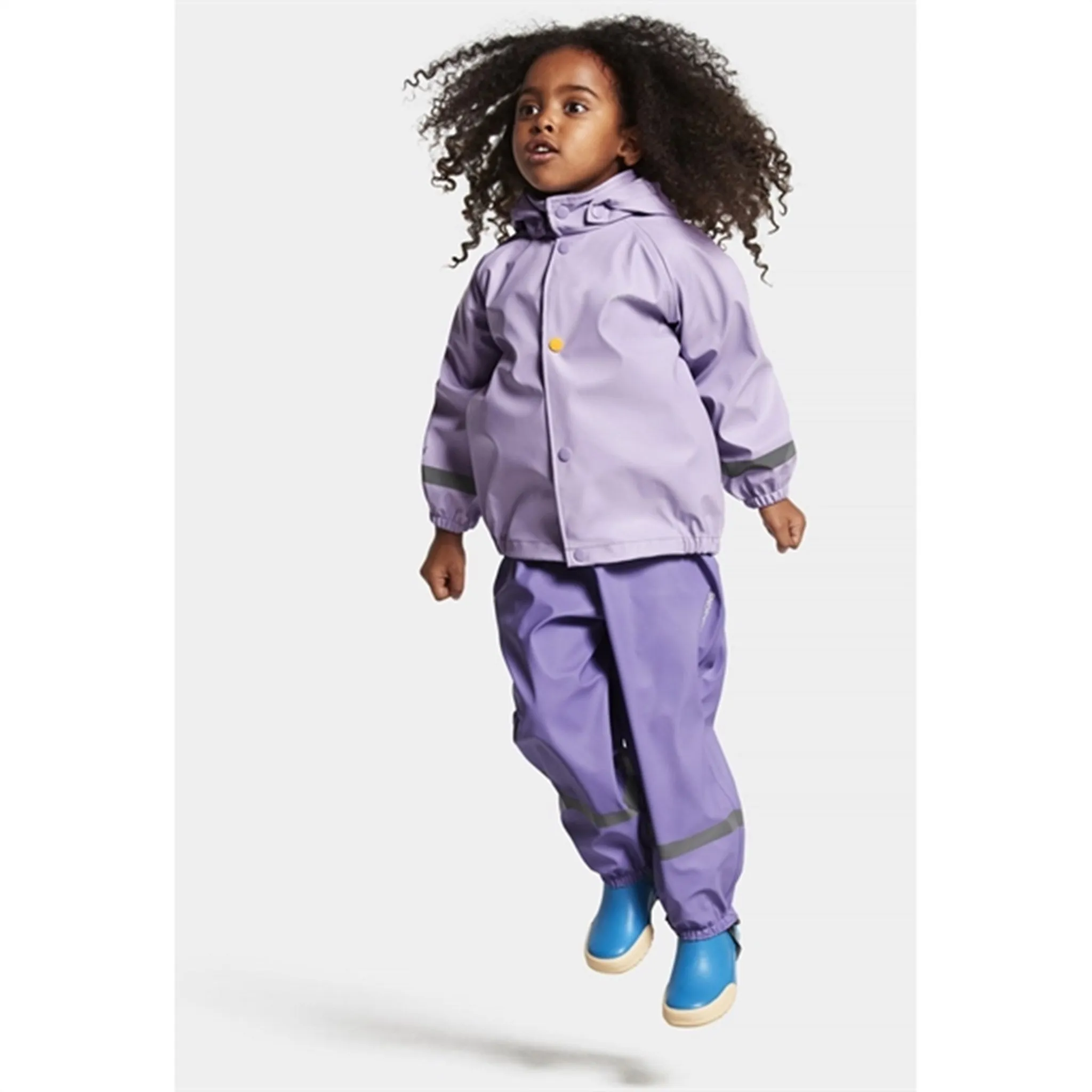 Didriksons Slaskeman Digital Purple Rain Set mountain gear Thermal Comfort