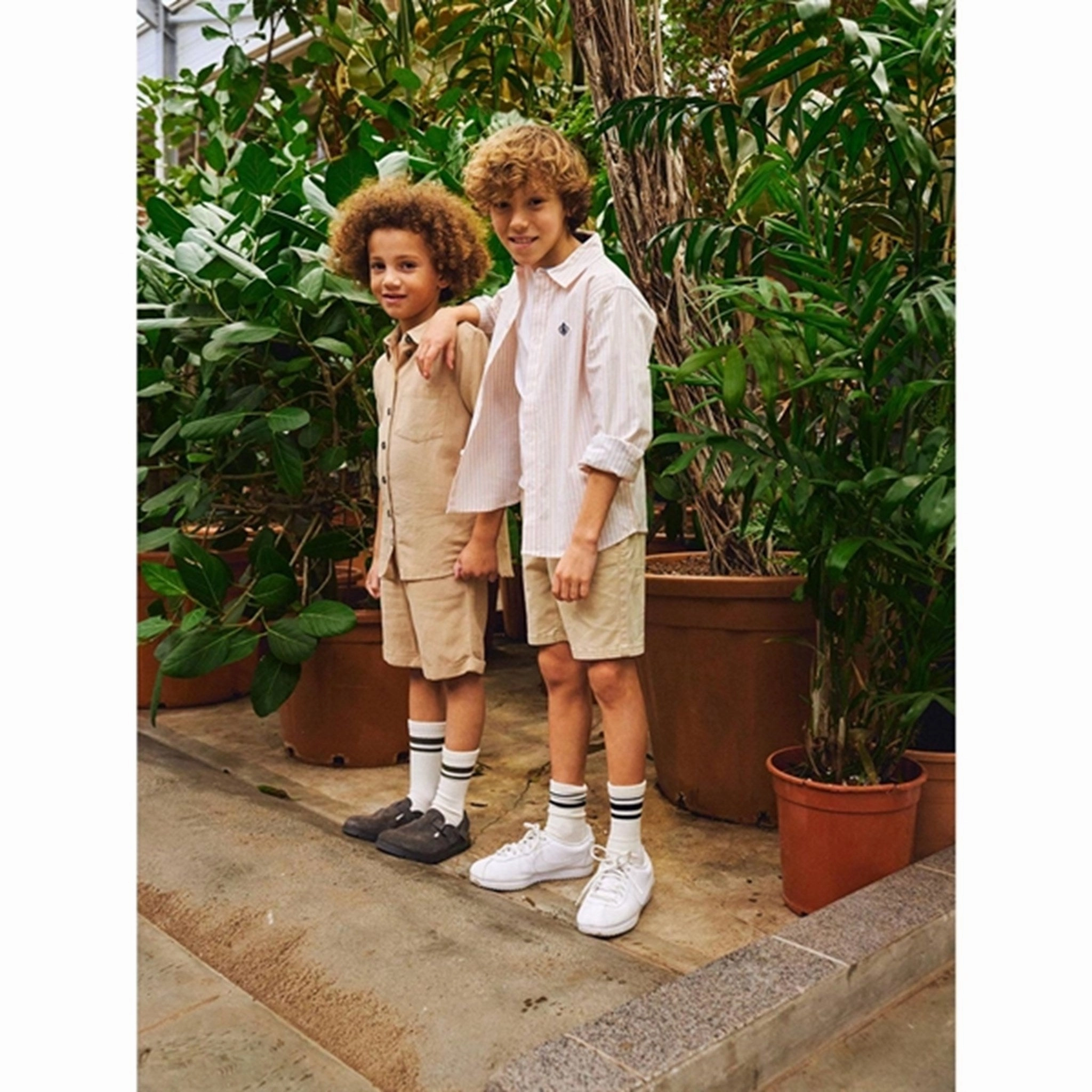 Name it Humus Silas Slim Twill Shorts Everyday Comfort