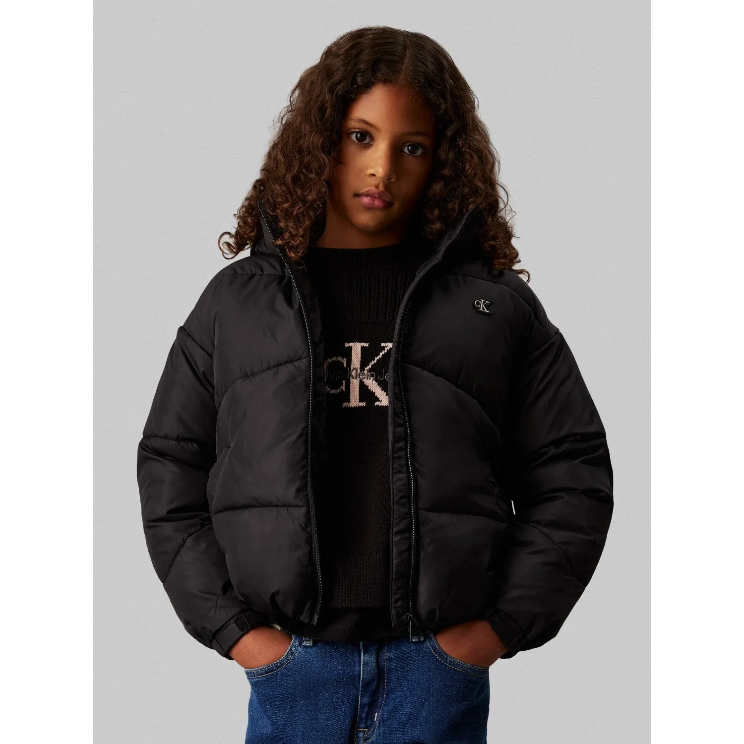 Calvin Klein Ck Short Puffer Jacket Ck Black Travel-friendly