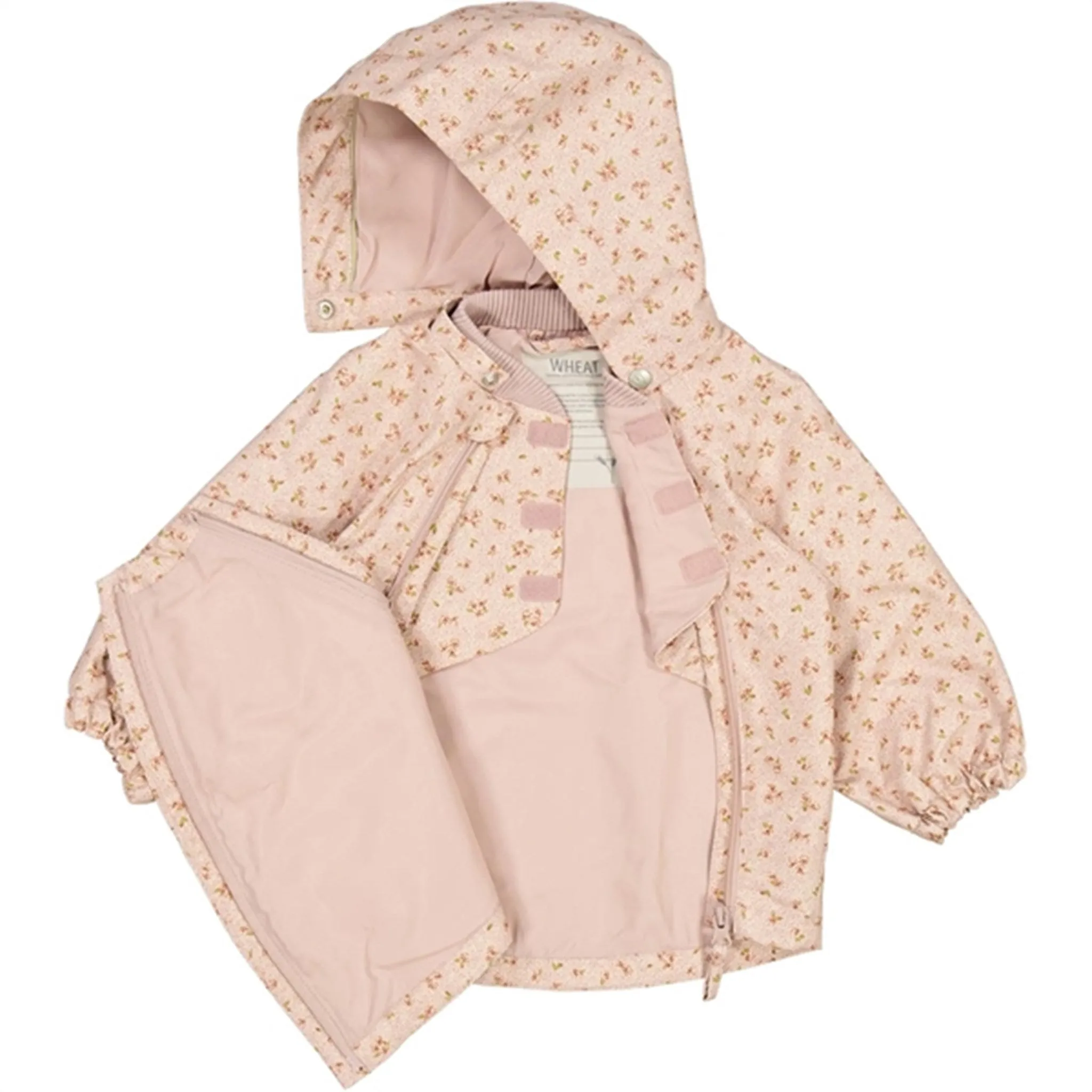 Wheat Jacket Sveo Tech Rose Flowers Camping Trip
