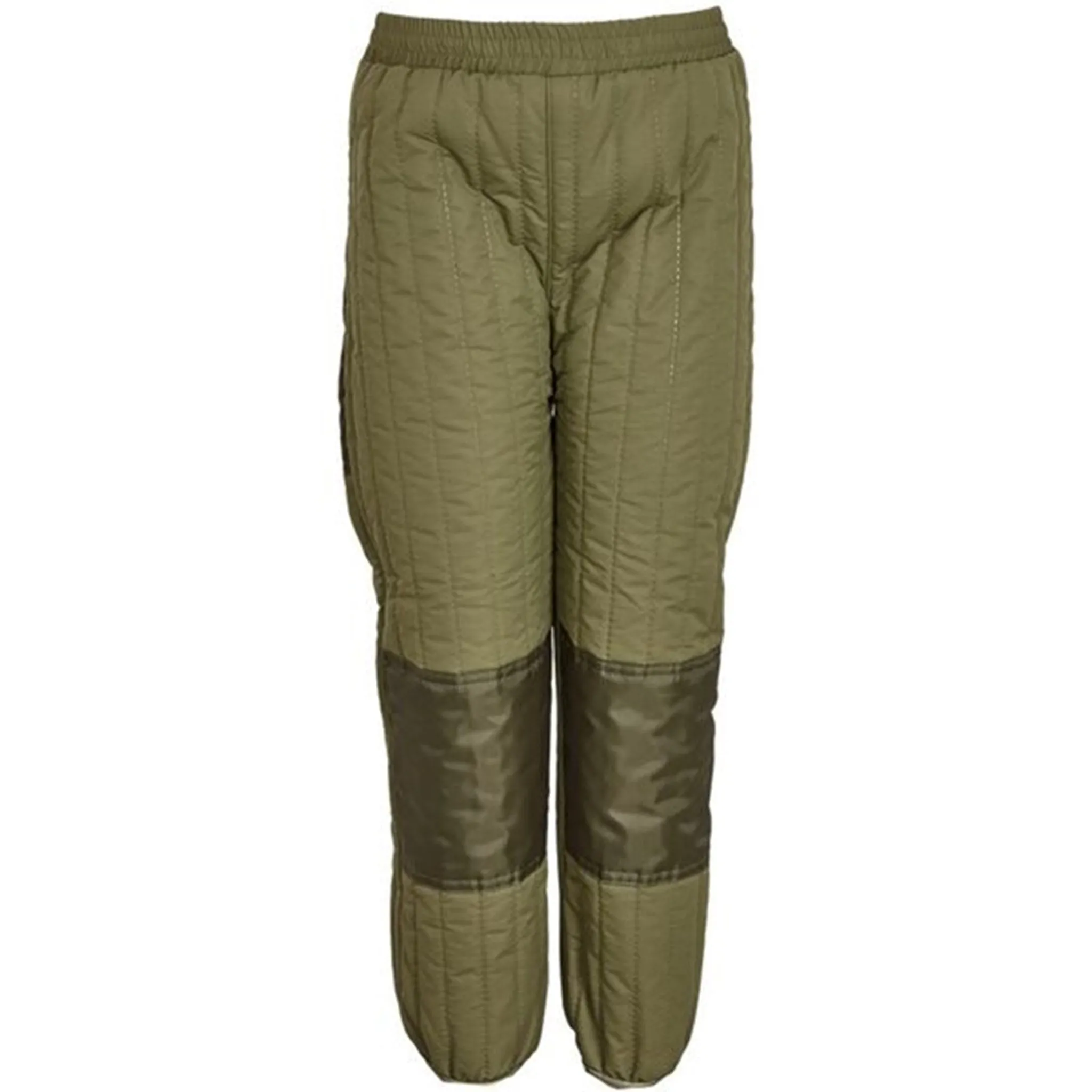 Silk-Blend Limited-Edition En Fant Solid Thermal Set Ivy Green