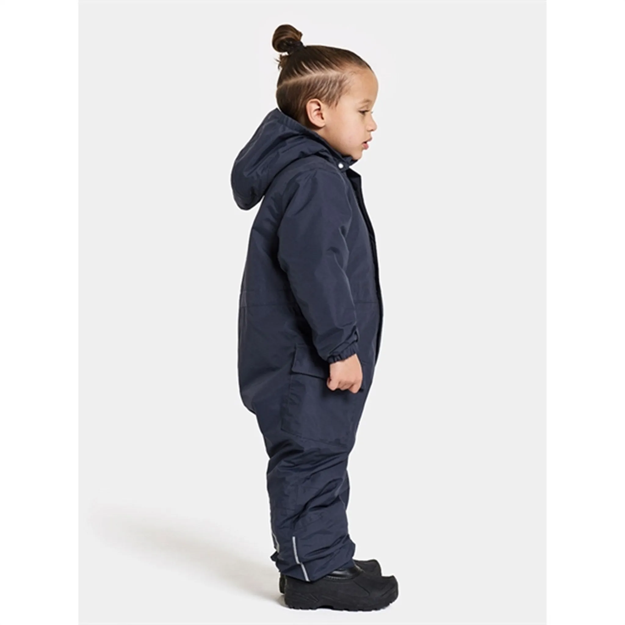 Didriksons Navy Rio Kids Coverall Raw-Hem