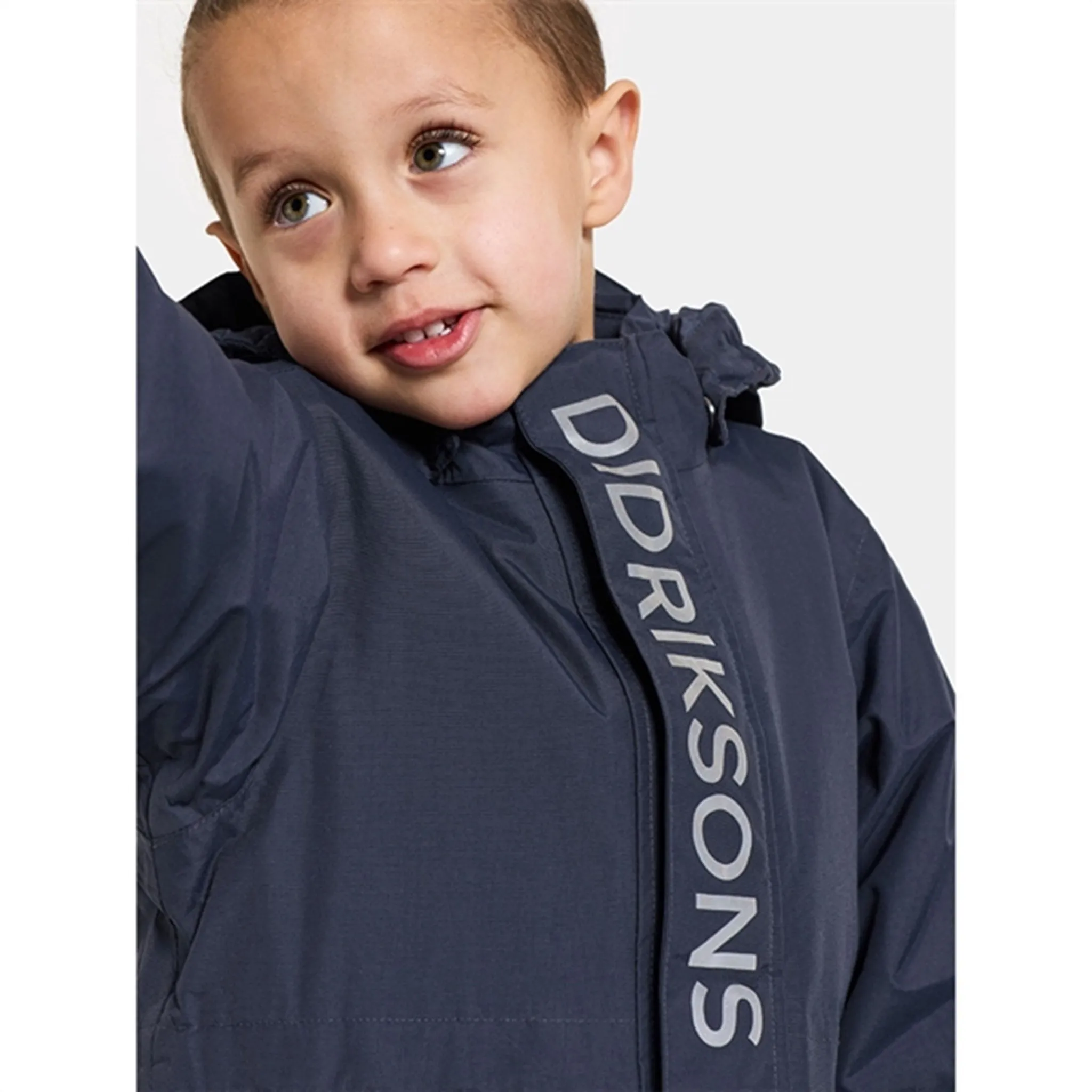 Beaded-Edge Didriksons Navy Rio Kids Coverall