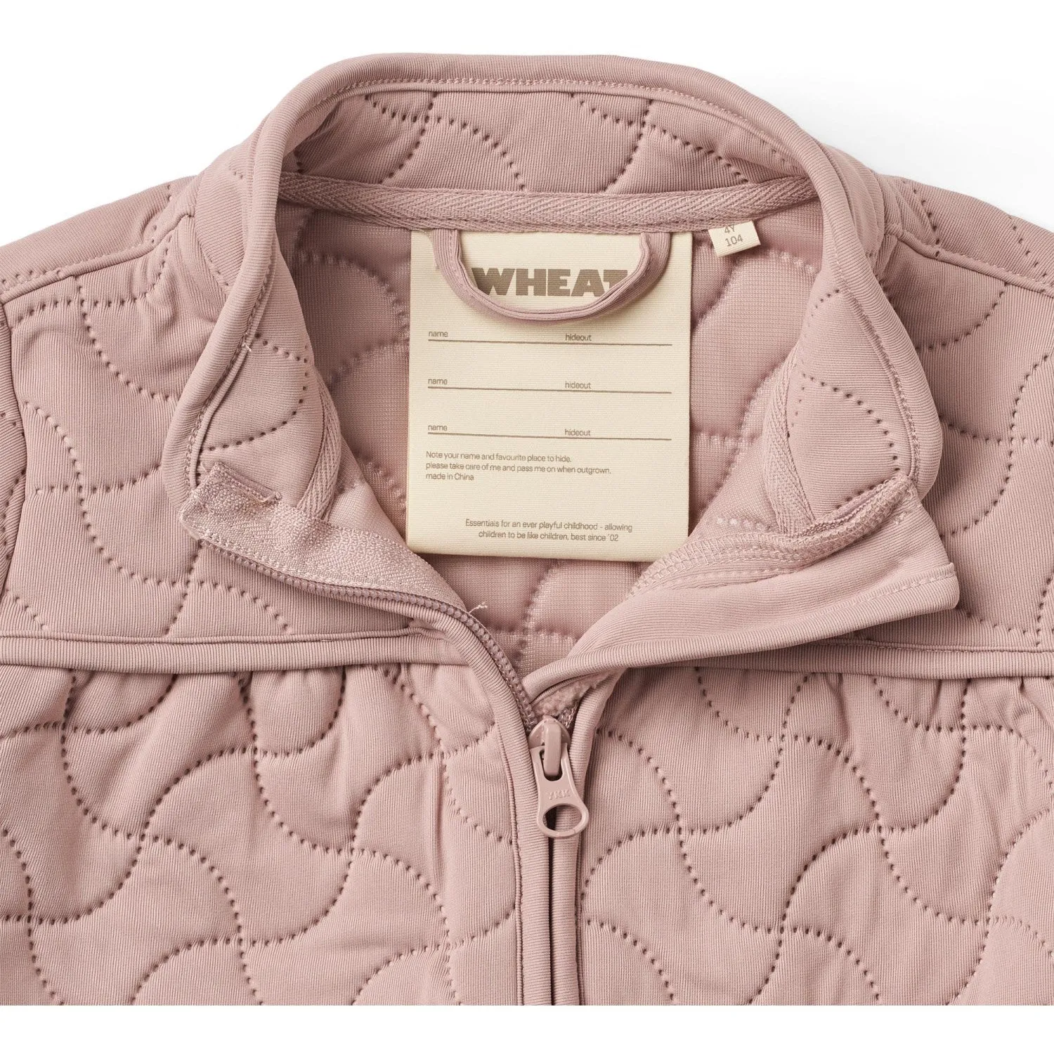 Stretch-Recovery Compressible Wheat Warm Rose Thermo Jacket Tilde