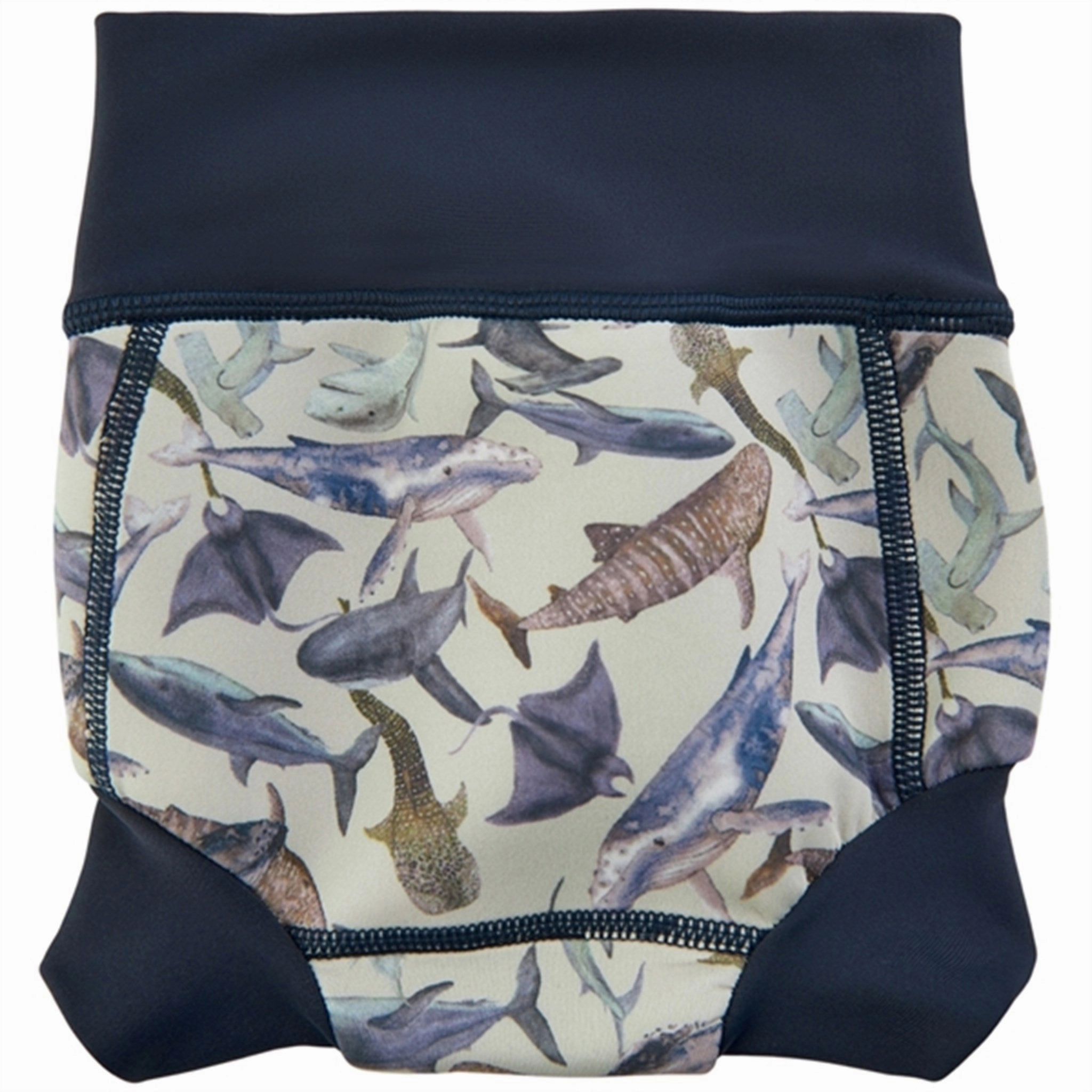 Mikk-Line Baby Swim Pants AOP Metal Non Irritating Seams