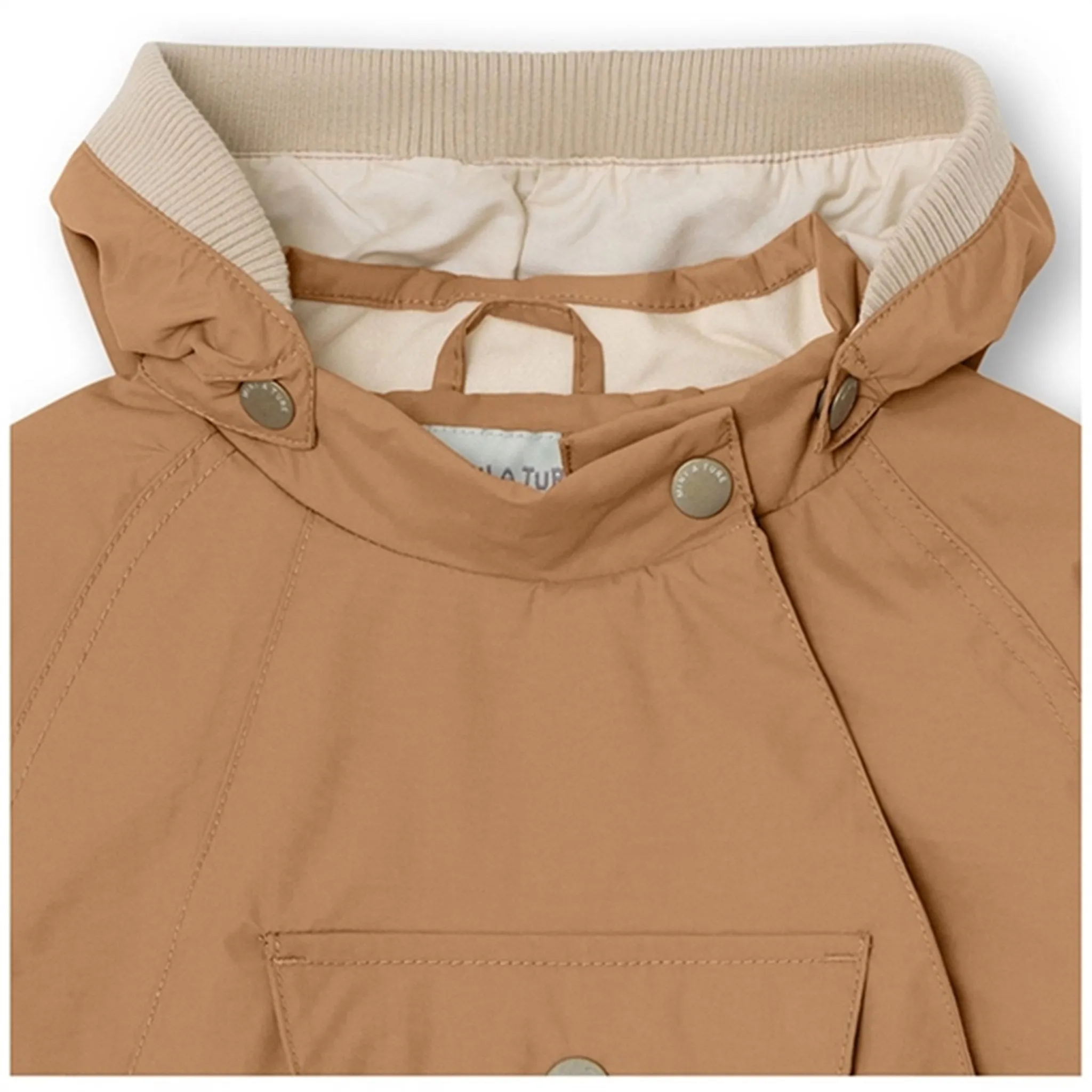 Active Lifestyle Reinforced Hem MINI A TURE Wai Spring Jacket Sandstorm
