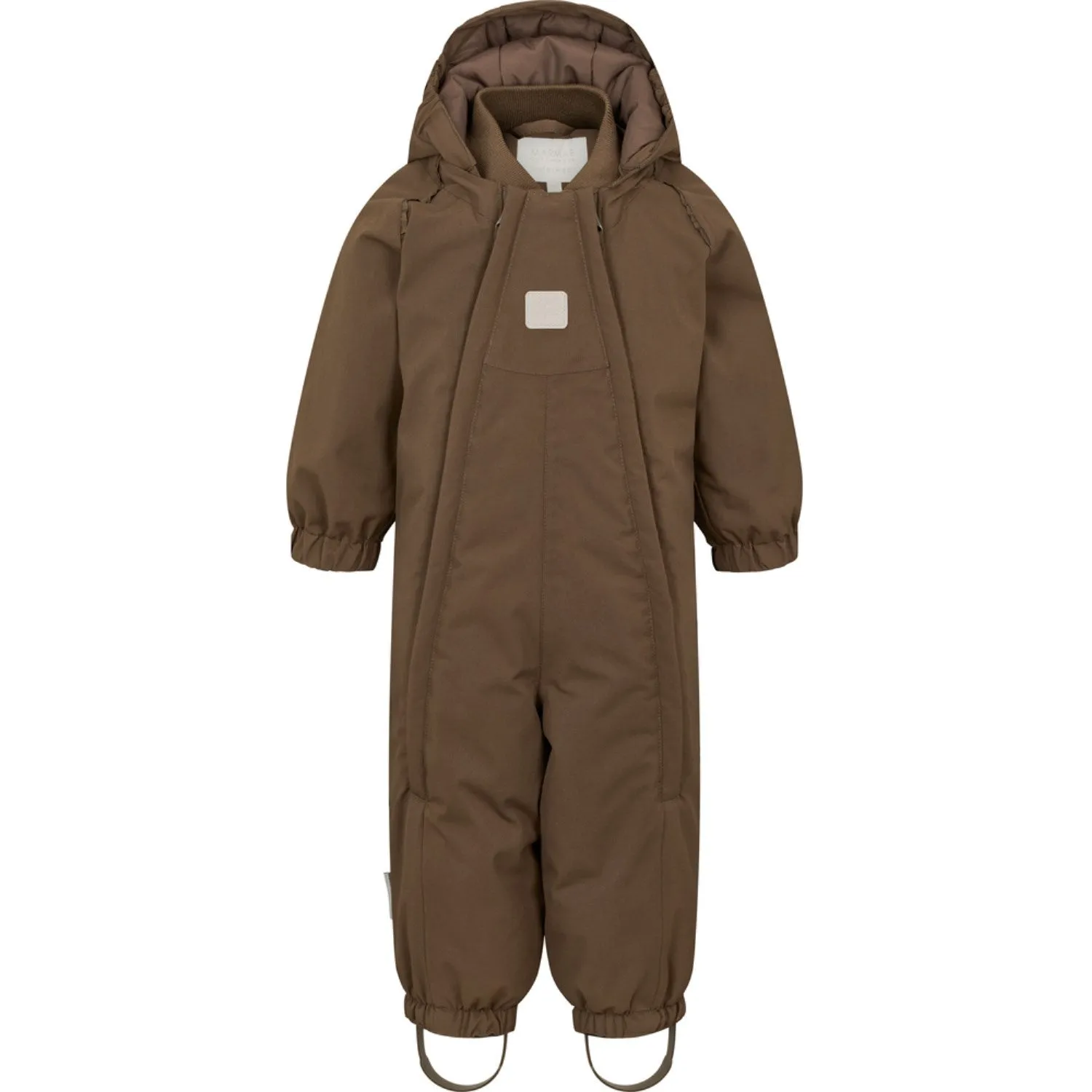 Shimmer-Finish MarMar Tech. Outerwear Solid Deep Choco Oriel Suit