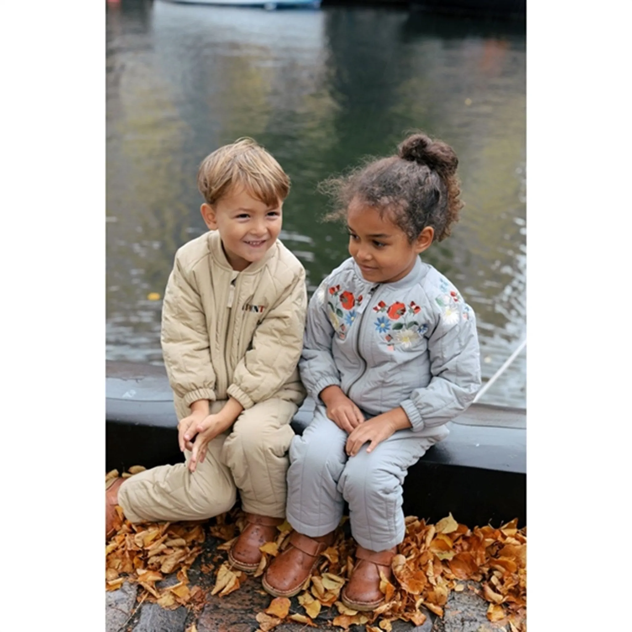 Smocked-Detail Konges Sl?jd Sleet Storm Thermo Pants