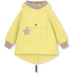MINI A TURE BABYVITO Spring Anorak w/Fleece Lining Muted Lime SoftLining Microfiber Technology