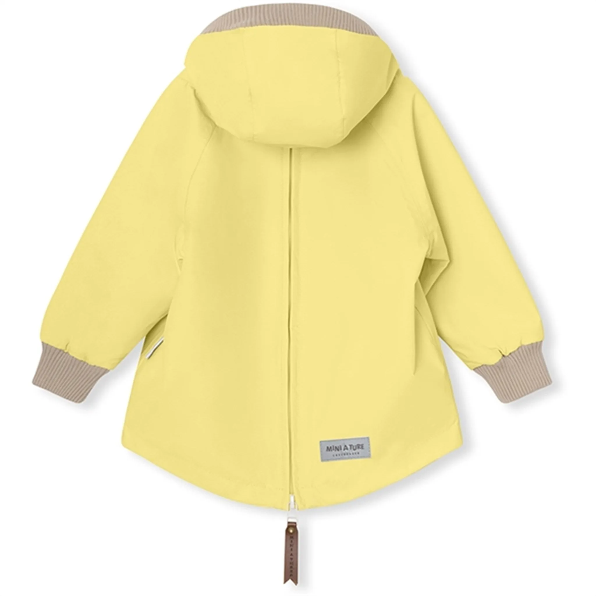 Market beach bonfire MINI A TURE BABYVITO Spring Anorak w/Fleece Lining Muted Lime