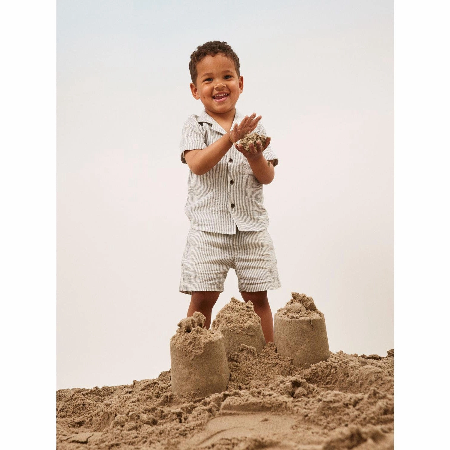 Name It Dark Sapphire/Jet Stream Fedenis Shorts Soft Elastic