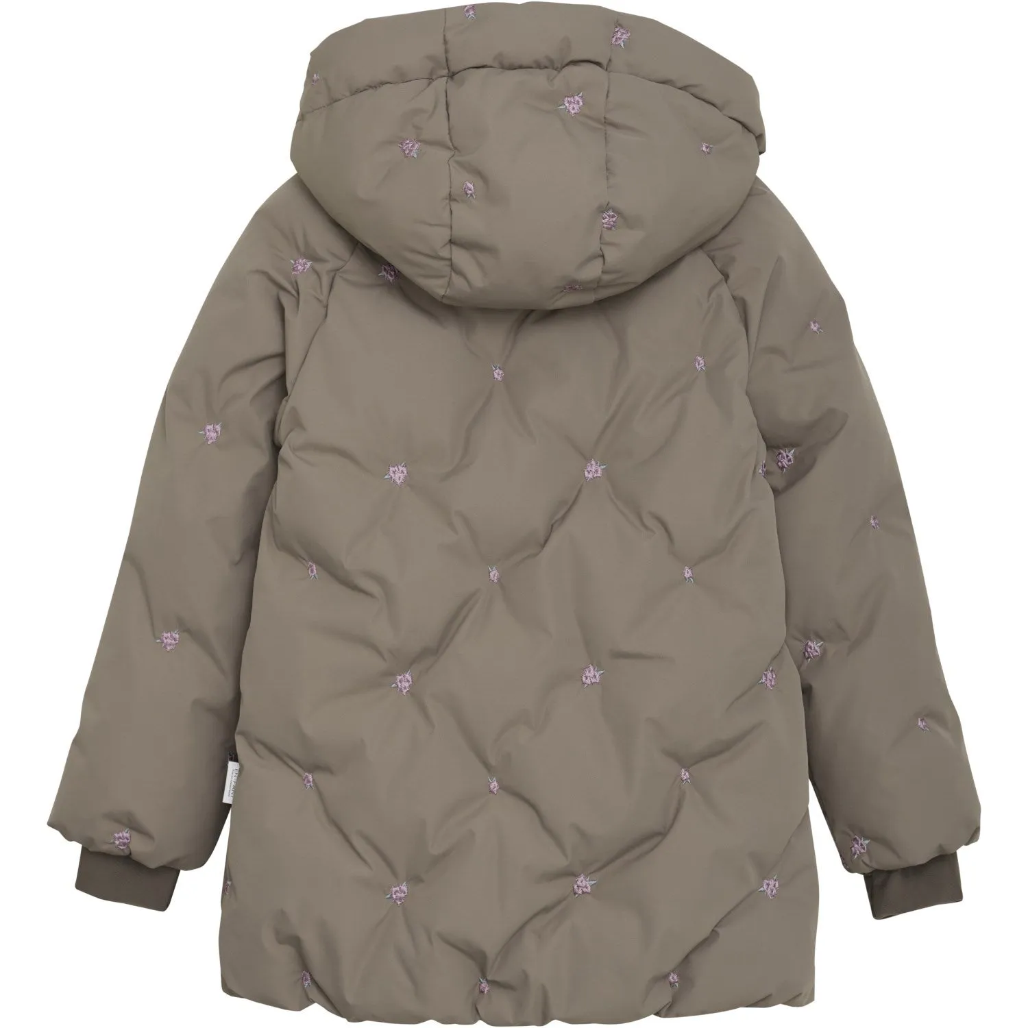 En Fant Fungi Jacket Puffer W. Embroidery Minimalist-Trend Versatile everyday shirt