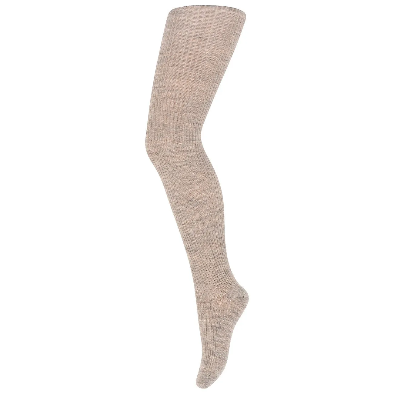 Mp Danmark Marley Tights Light Brown Melange Gym environment