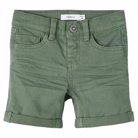 skin friendly Name it Duck Green Sofus Twill Shorts