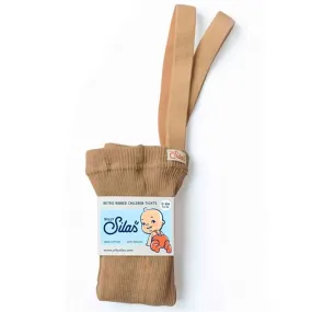 Slimming Low-waisted Silly Silas Footed Tights Light Brown