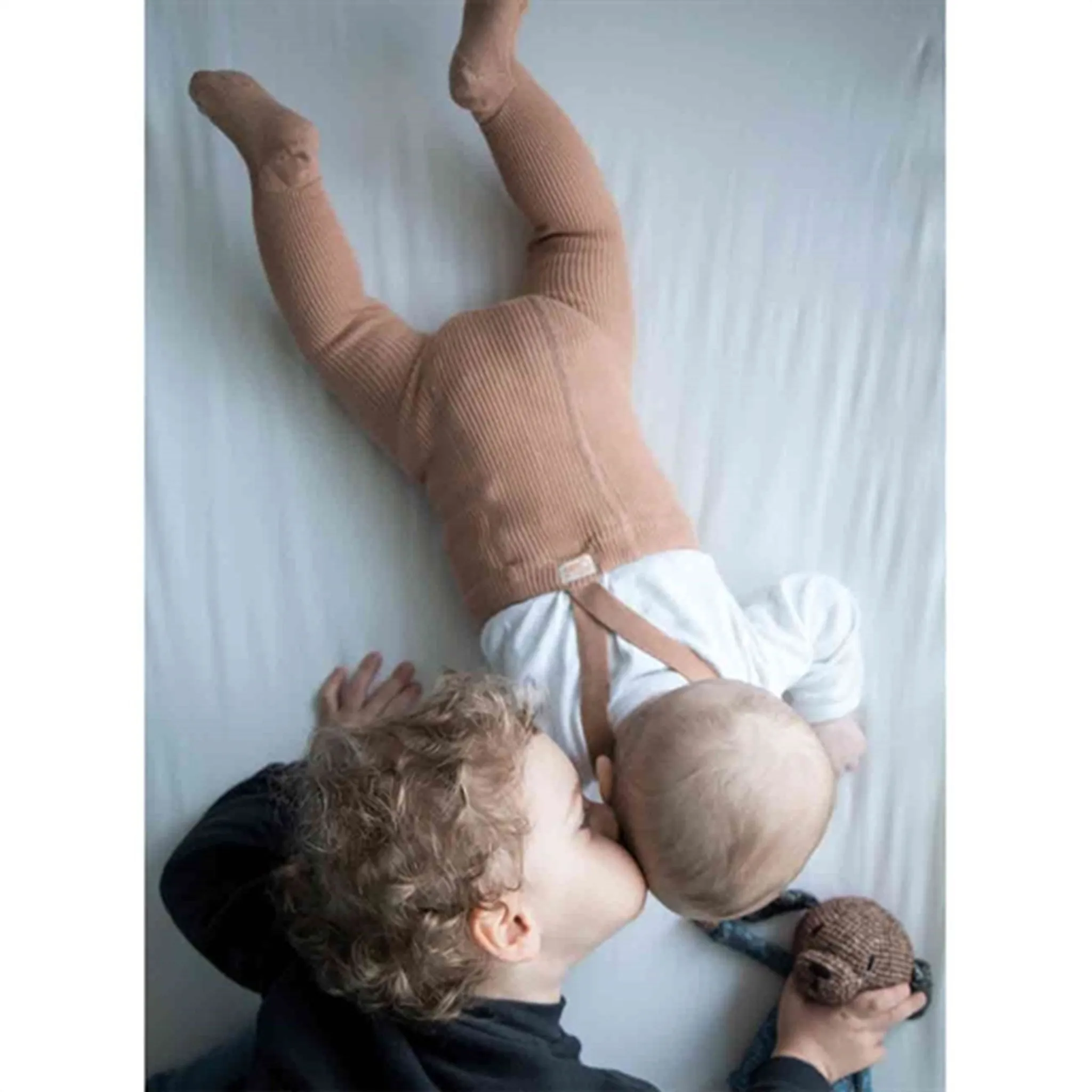 Sporty Movement Dressy Style Silly Silas Footed Tights Light Brown