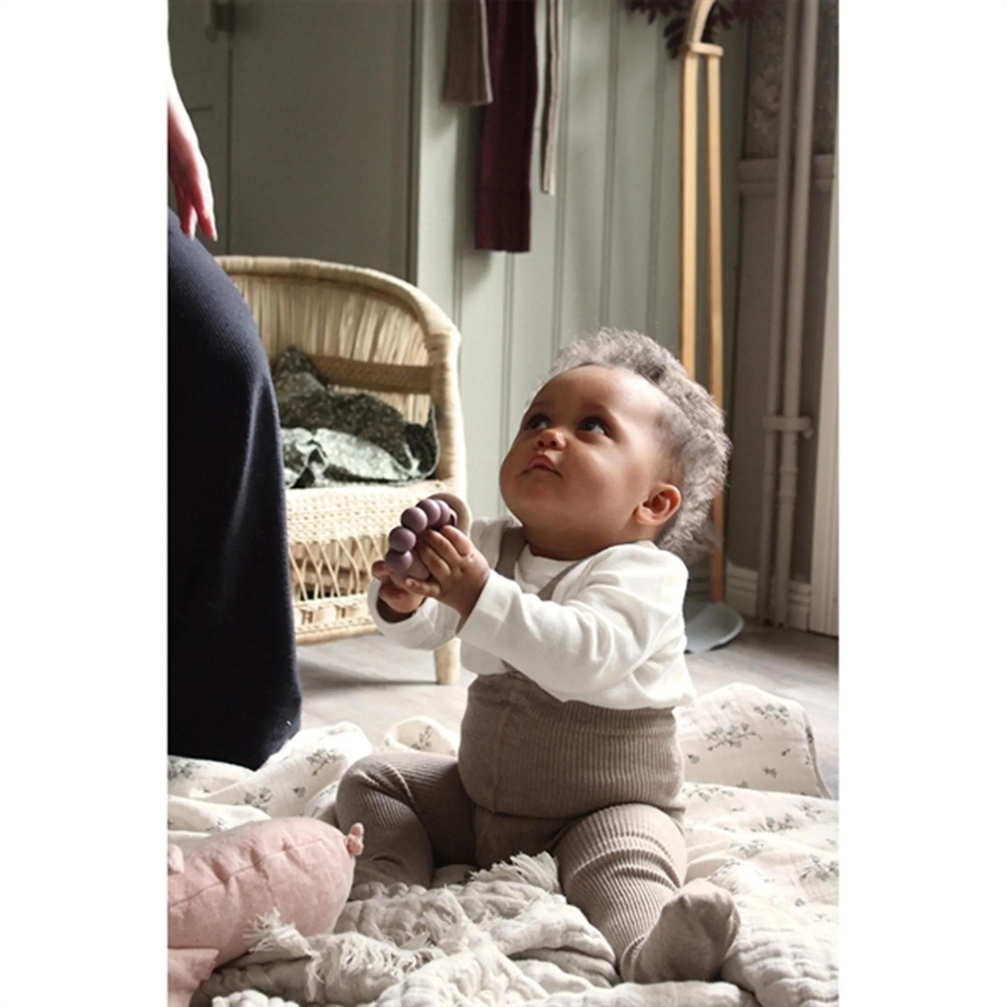 Silly Silas Footed Tights Peanut Perfect Wear Flexible-material-feature