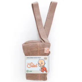 Wrinkle-Resistant rainy weather Silly Silas Footed Tights Peanut