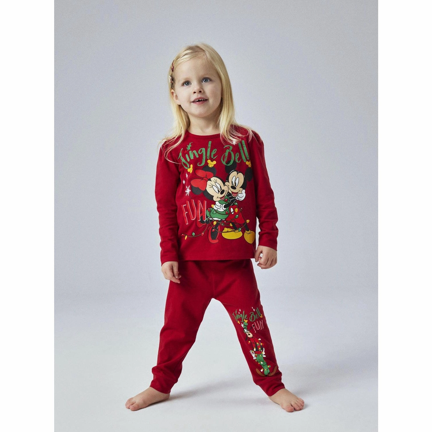 Name It Jester Red Sisse Minnie Mouse Nightset Sofa Moments All Day Casual