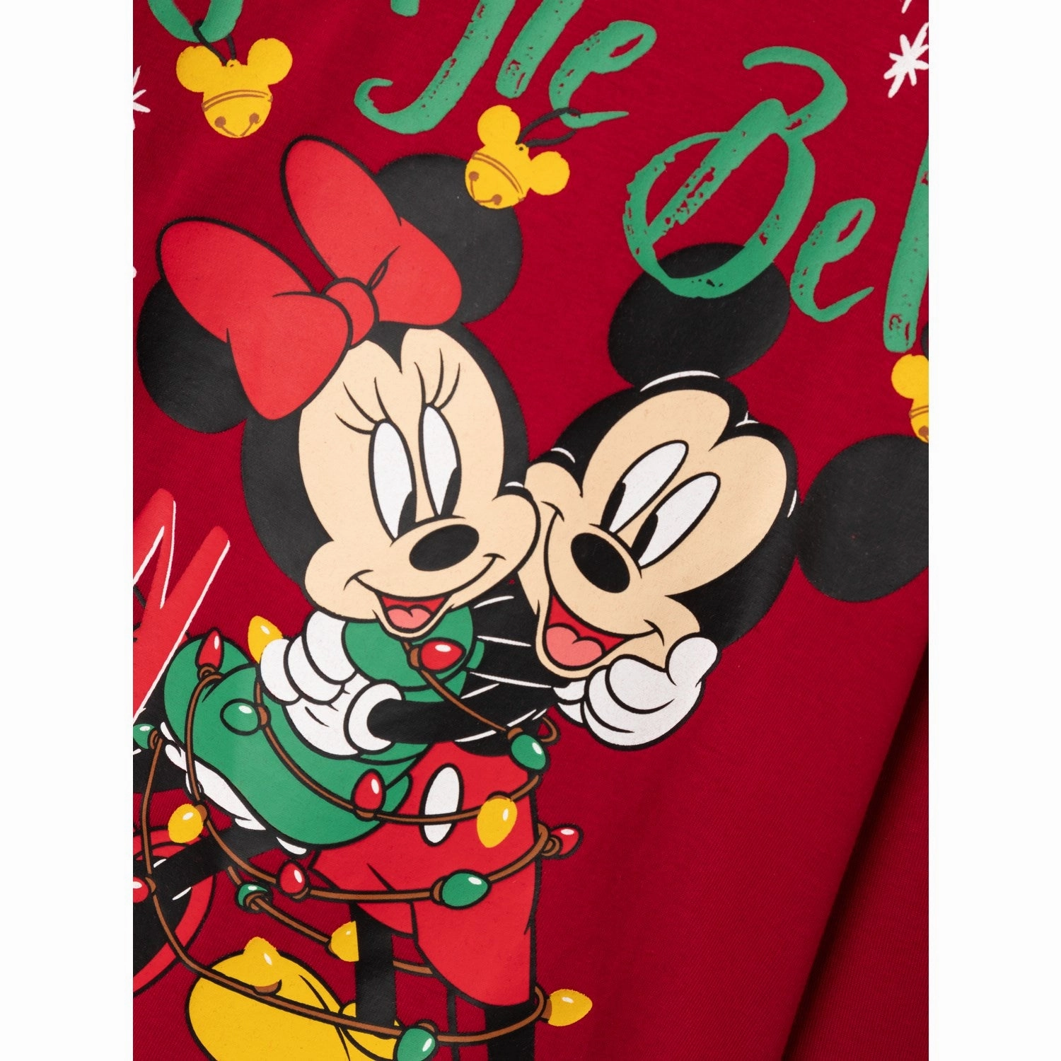 Name It Jester Red Sisse Minnie Mouse Nightset Fade Resistant Dye Everyday Wear