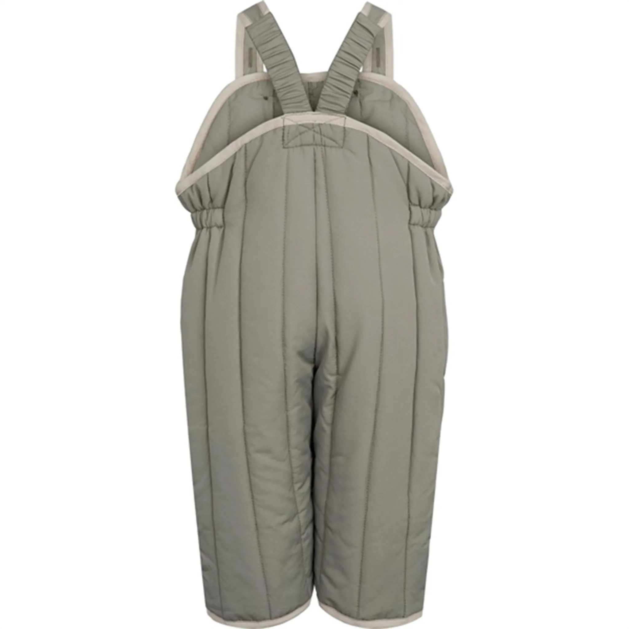 MarMar Light Moss Olvig Quilt Thermo Pants Statement-Buttons Runway-Ready