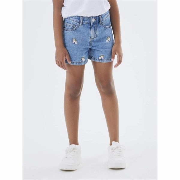 Name it Medium Blue Denim Bella Denim Shorts Noos Odor Resistant Treatment