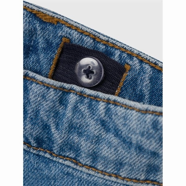Anti Pilling Fabric Name it Medium Blue Denim Bella Denim Shorts Noos