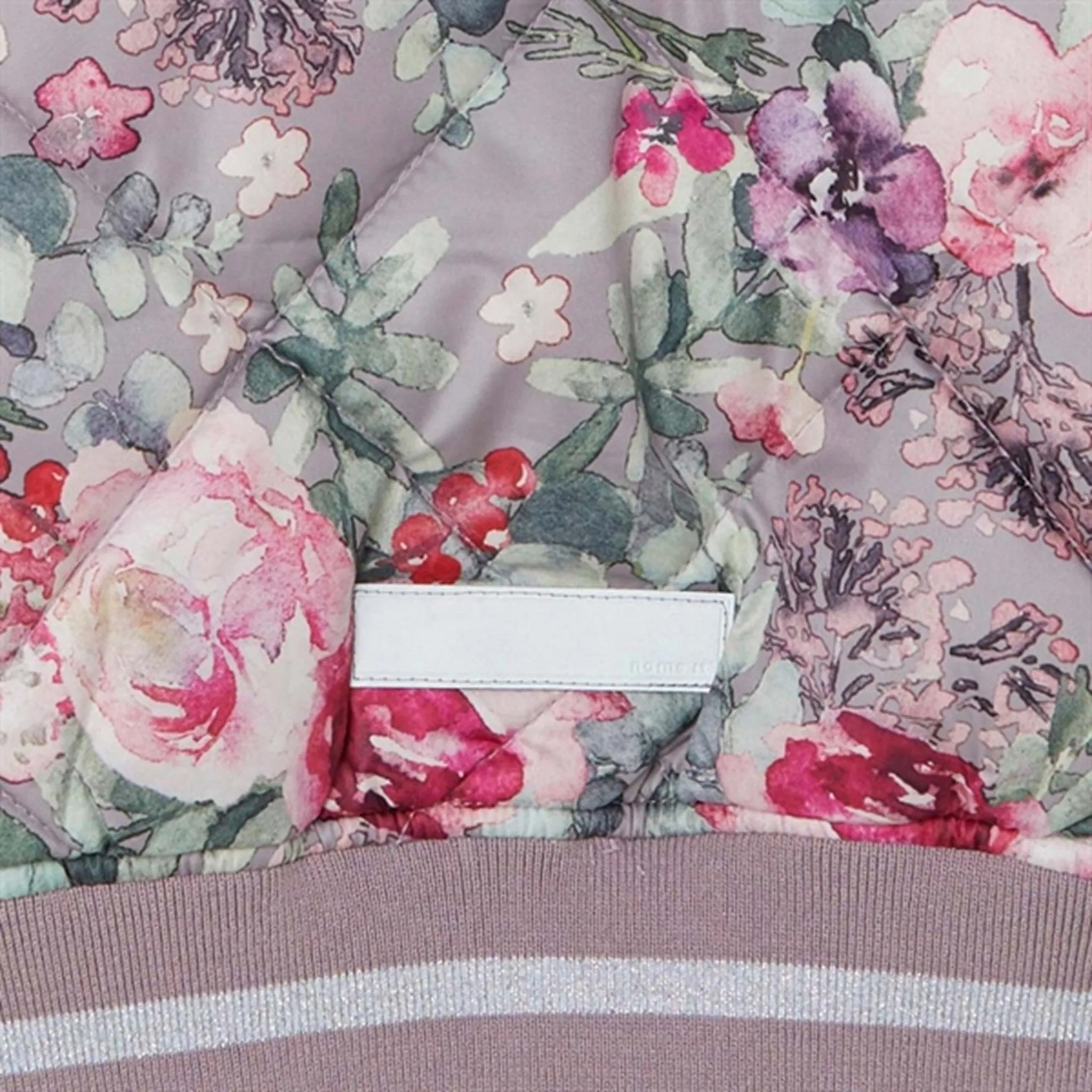 Name it Bomber Quilt Jacket Marie Nirvana Patched