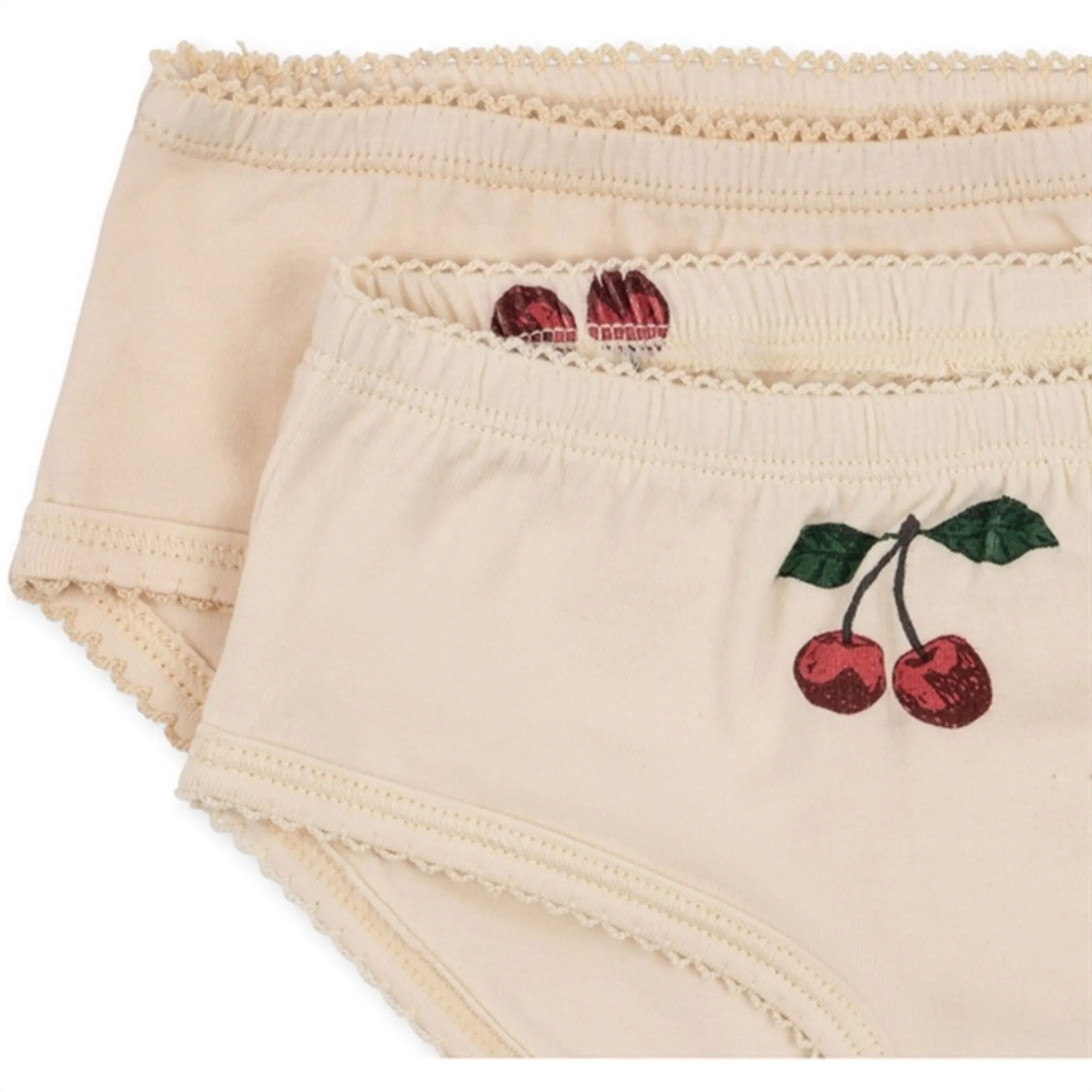 Smooth Waist Fresh Touch Konges Sl?jd Ma Grande Cerise/Nouvelle Peach Basic 2-Pack Underpants