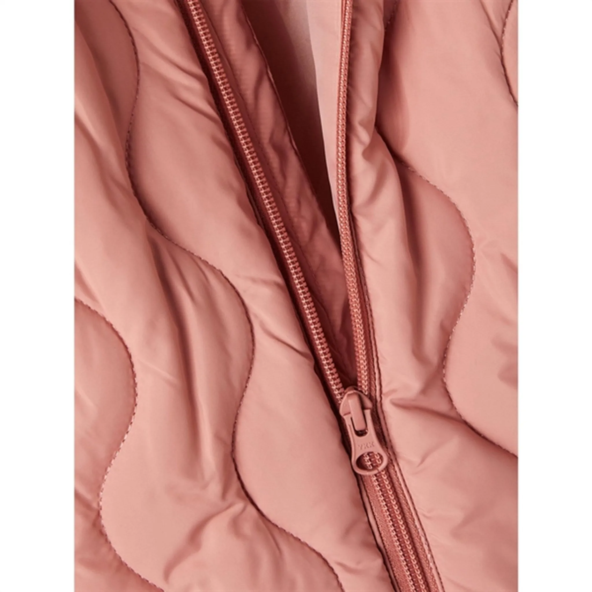 Name it Old Rose Mars Quilted Jacket Cruise-Wear Bold-Color