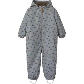 Kimono-Sleeve Reversible-Style Lil'Atelier Ultimate Grey Airplanes Nmmlasnow10 Snowsuit Aop Fo Lil