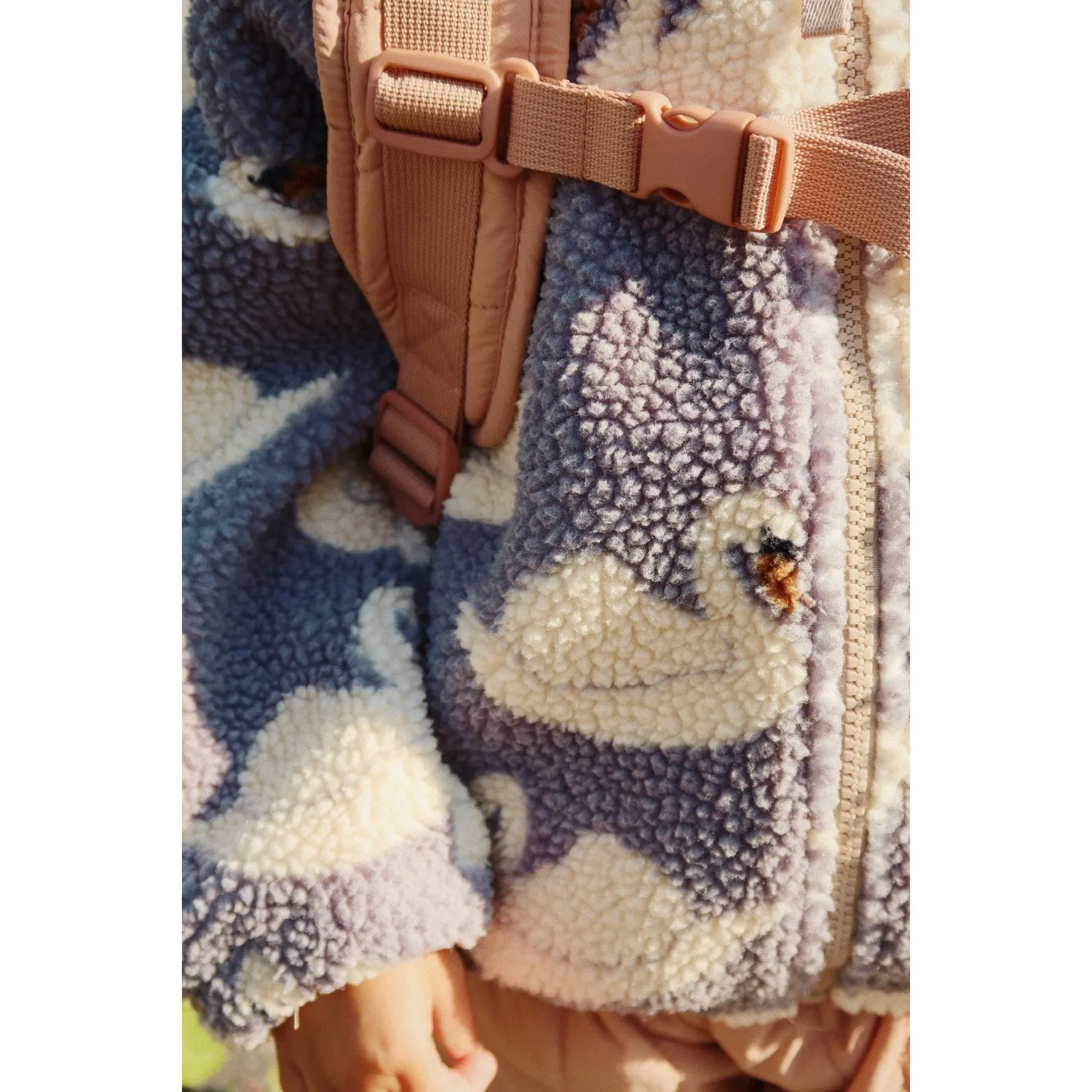 Konges Sl?jd Swan Jody Teddy Jacket Grs Sporty Look