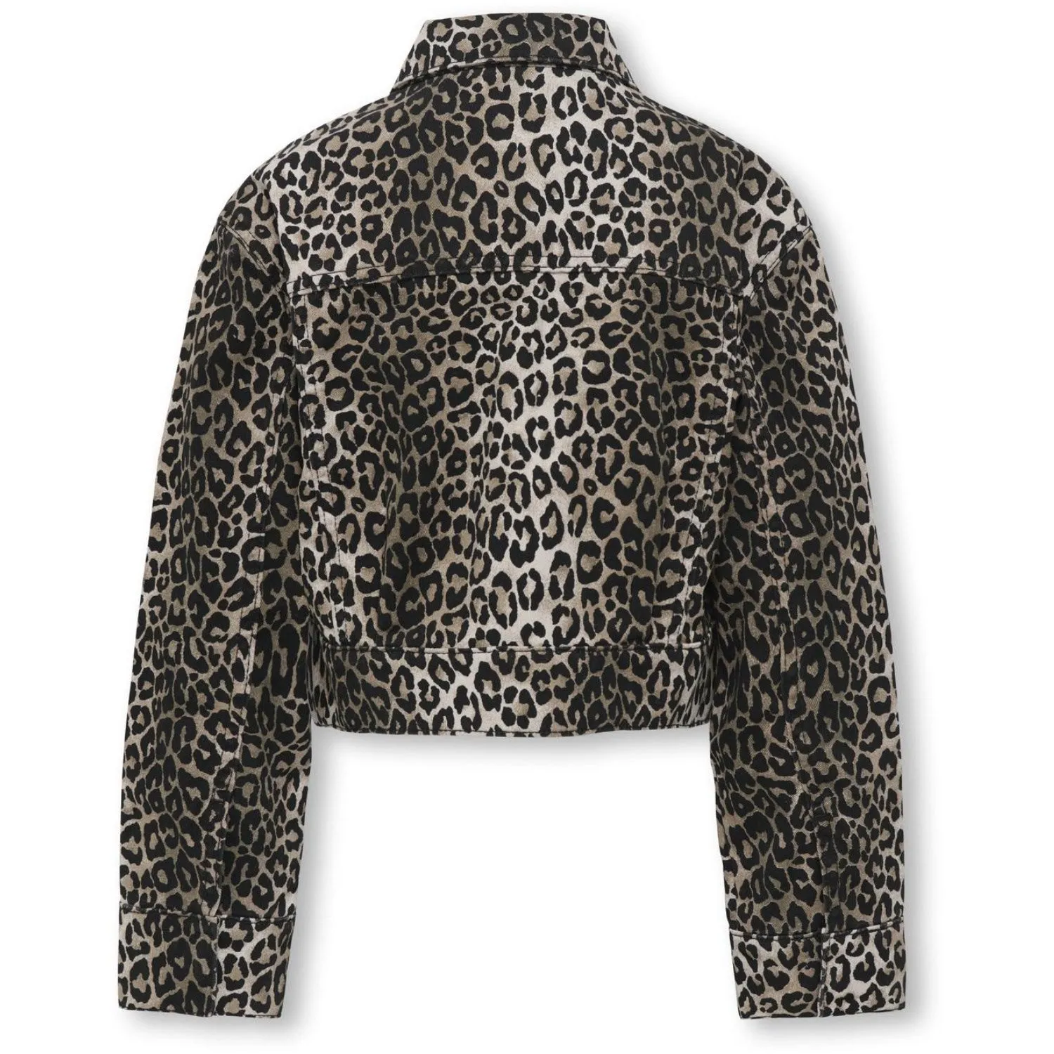 kids ONLY Black Leo Sandra-Lumi Printed Jacket Ergonomic Sleeves discounted