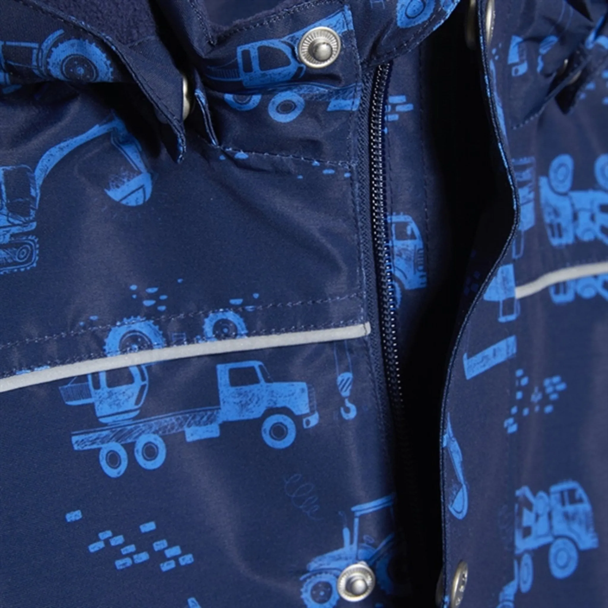 CeLaVi Winter Jacket Pageant Blue cultural festival Chic