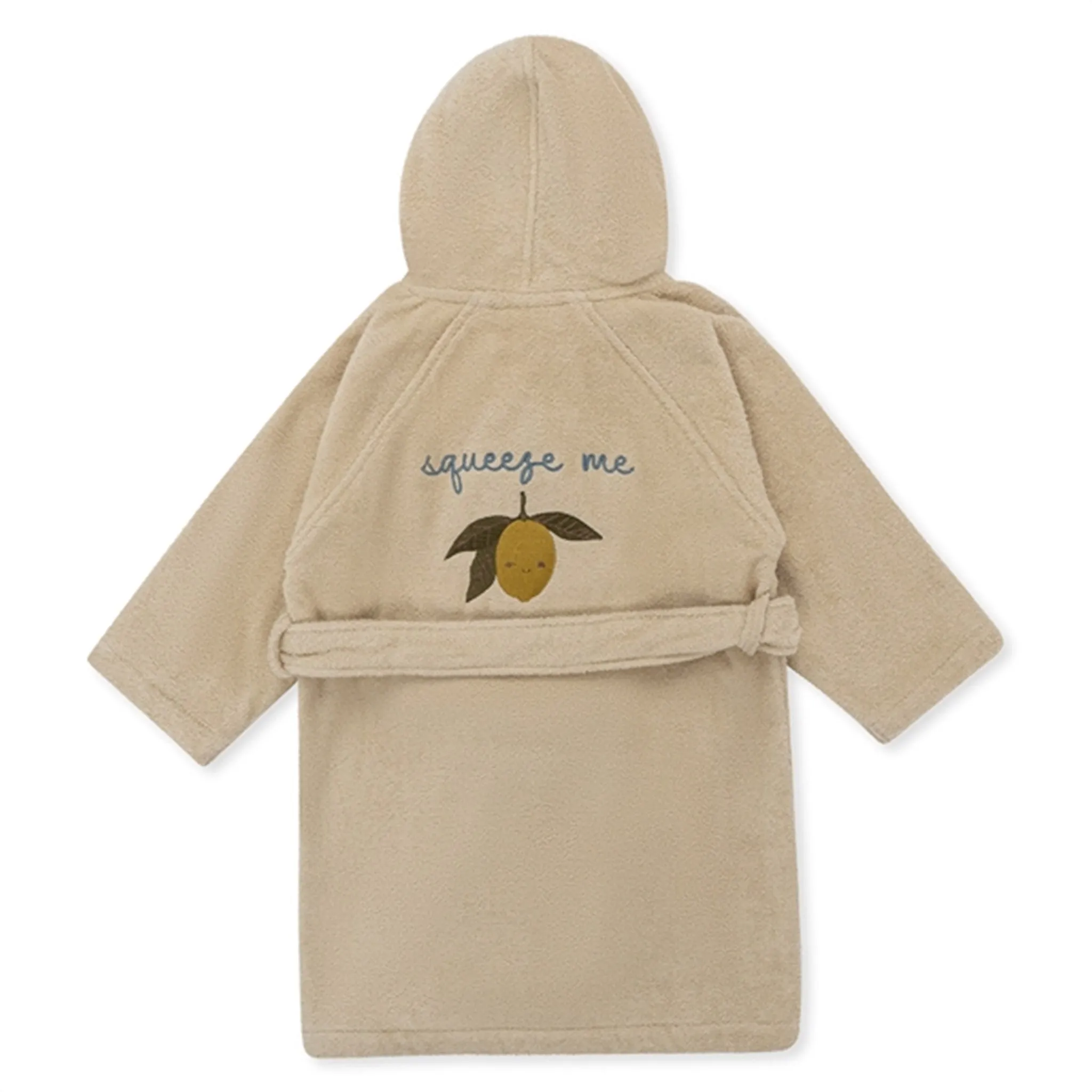 Konges Sl?jd Terry Bath Robe Lemon Comfortable Cut