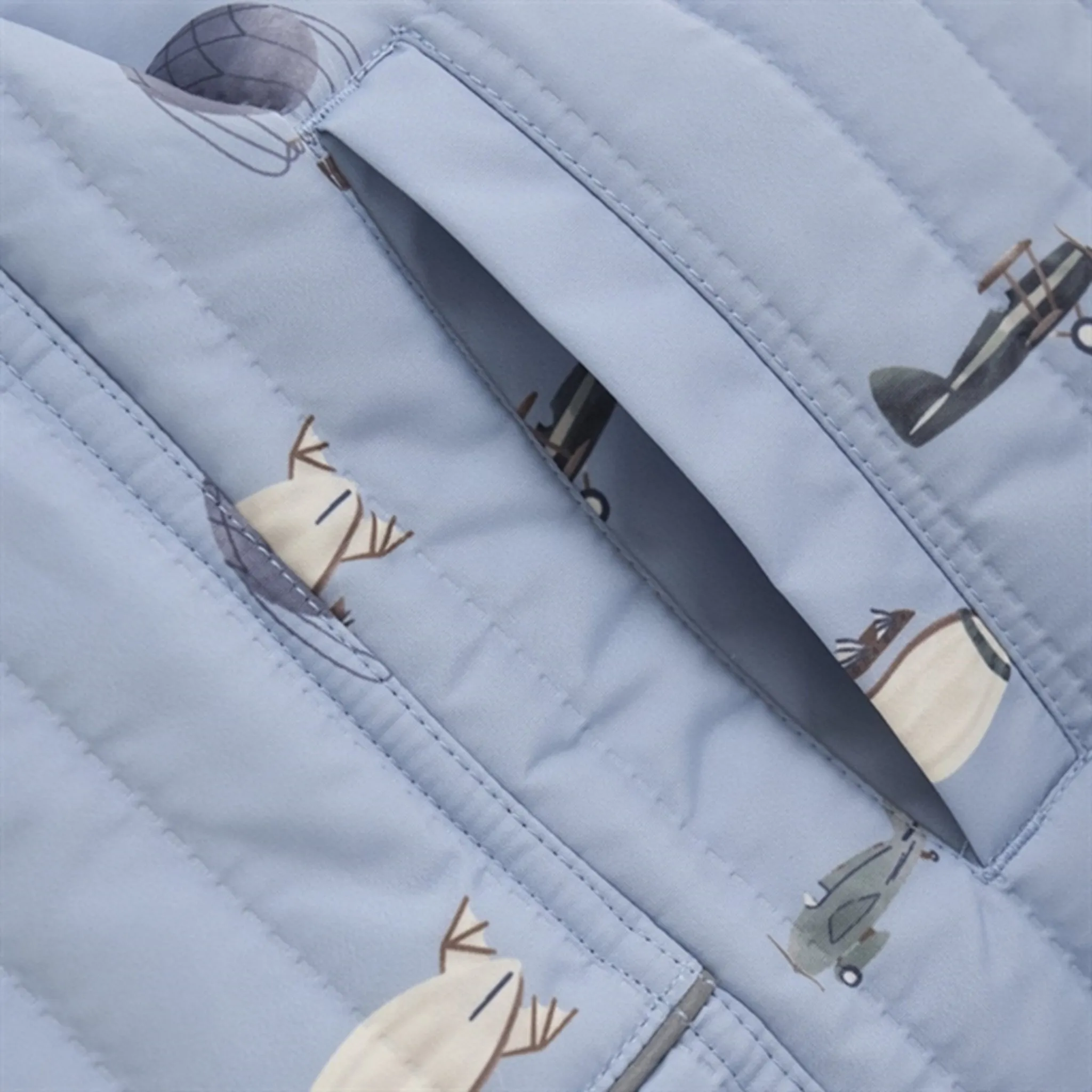 Gathered-Detail Relaxed evening shirt En Fant Thermal Set Dusty Blue