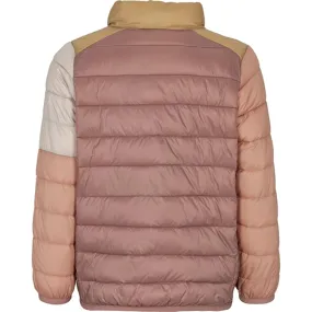 Half-Placket Spring-Season MarMar Owe Vegan Puffer Down Jacket Tawny Rose Blok