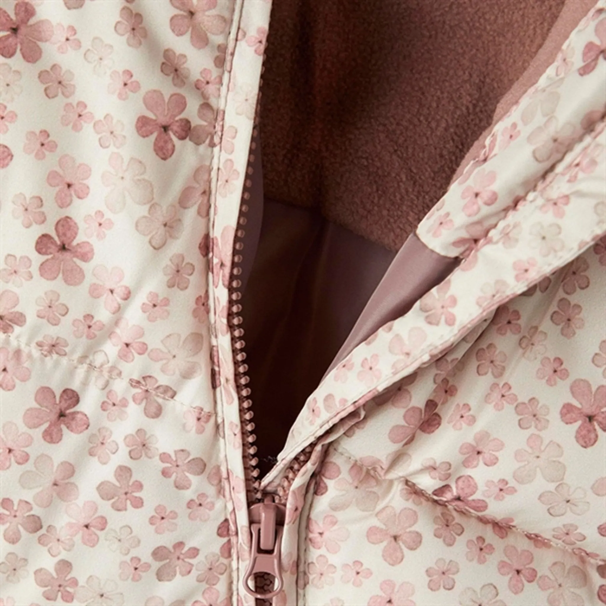 Name it Moonbeam May Pramsuit Scalloped-Edge Feminine collar shirt