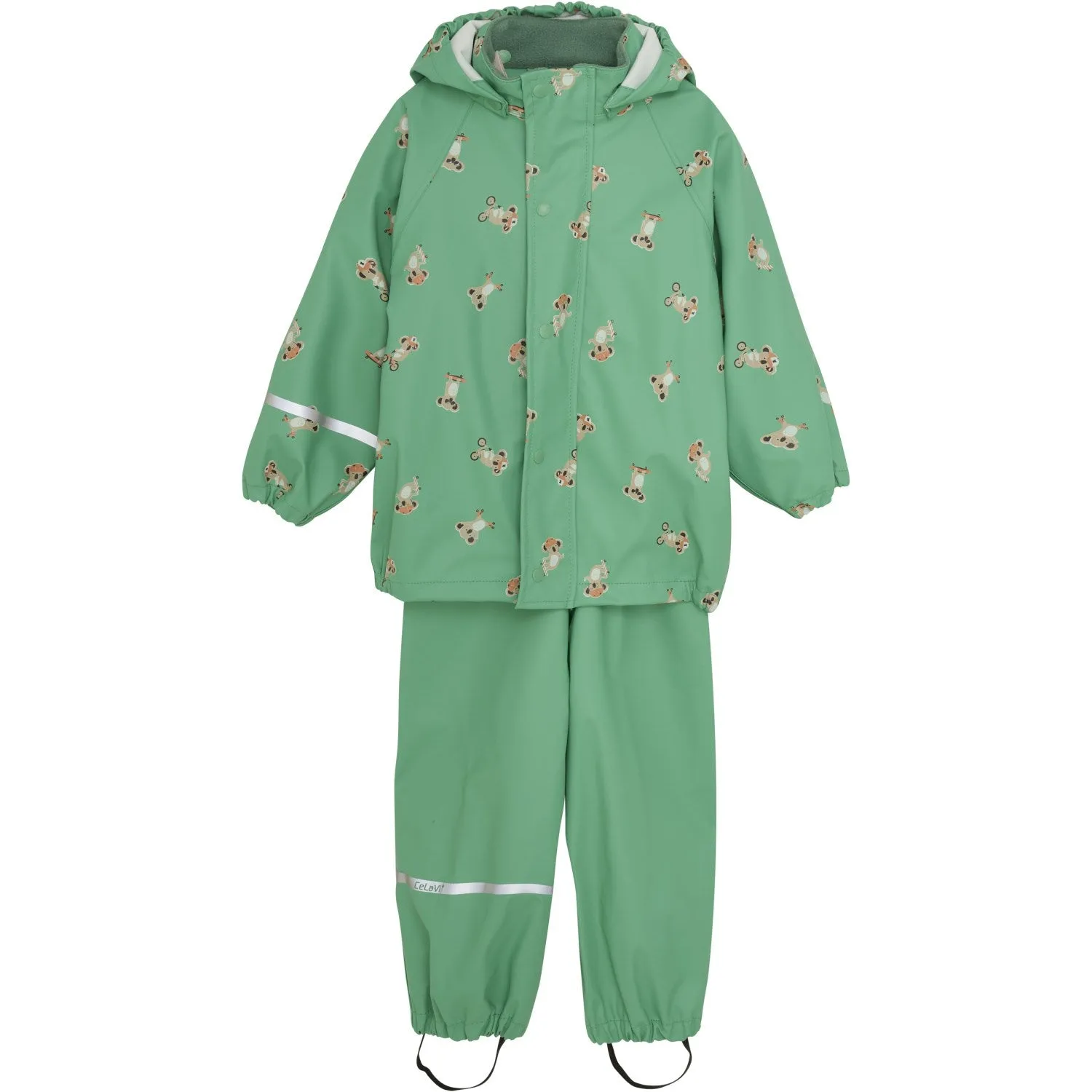 Adventure Gear Comfy Look CeLaVi Green Spruce Rainwear Set - AOP