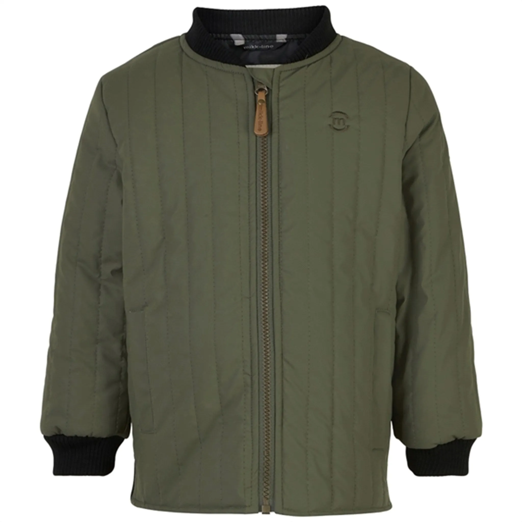 City-Style Mikk-Line Thermo Jacket Dusty Olive