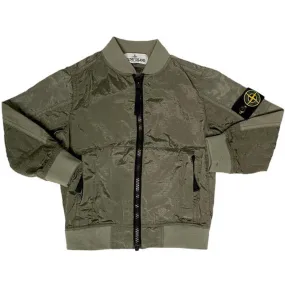 Stone Island Junior Jacket Green Potential