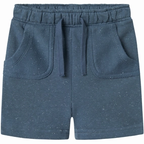 Non Cling Material Relaxed Vibe Name It Blue Mirage Jamie Regular Sweat Shorts