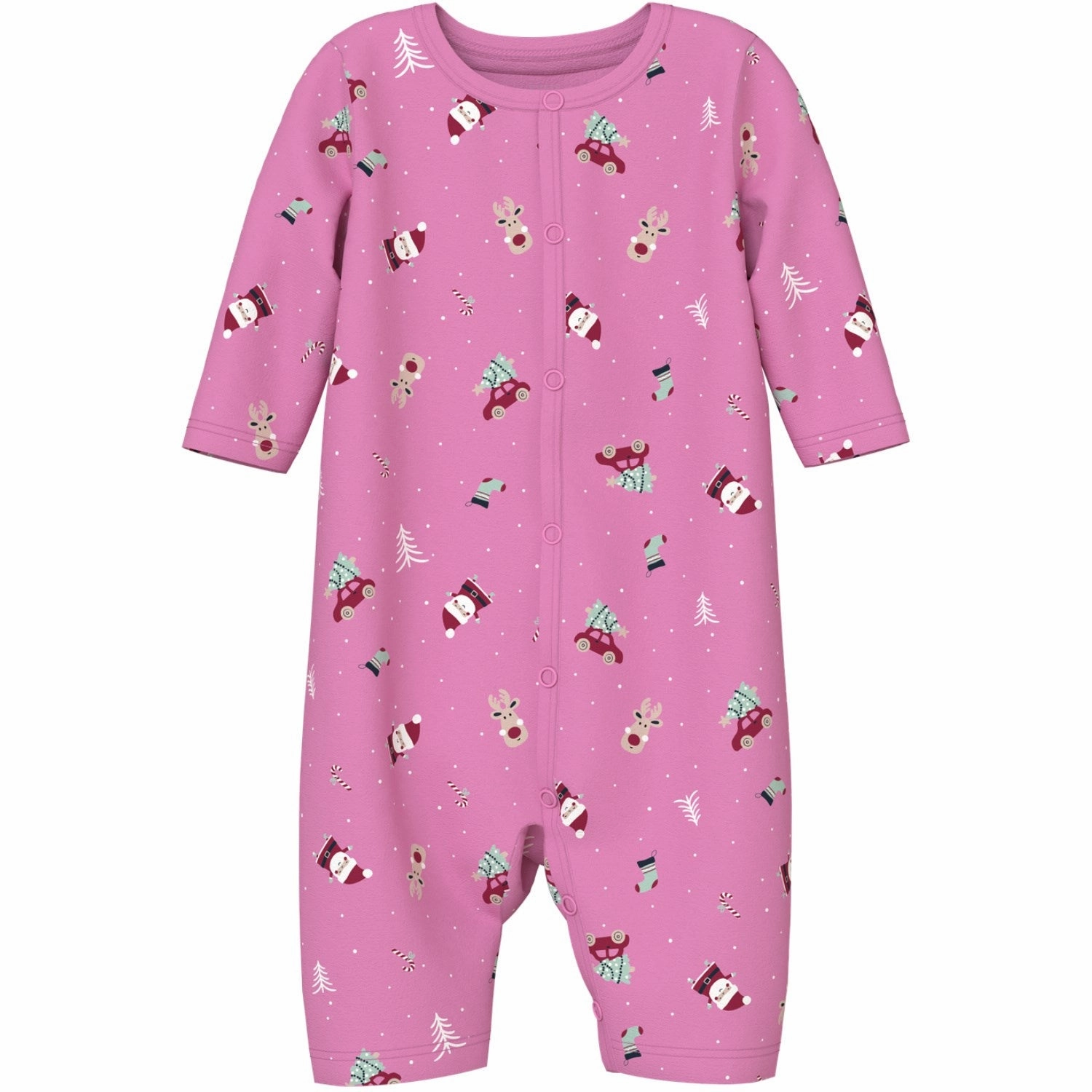 Minimal Loose Name It Fuchsia Pink Christmas Elements Vismas Nightsuit