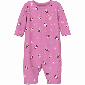 Holiday Trendy Name It Fuchsia Pink Christmas Elements Vismas Nightsuit